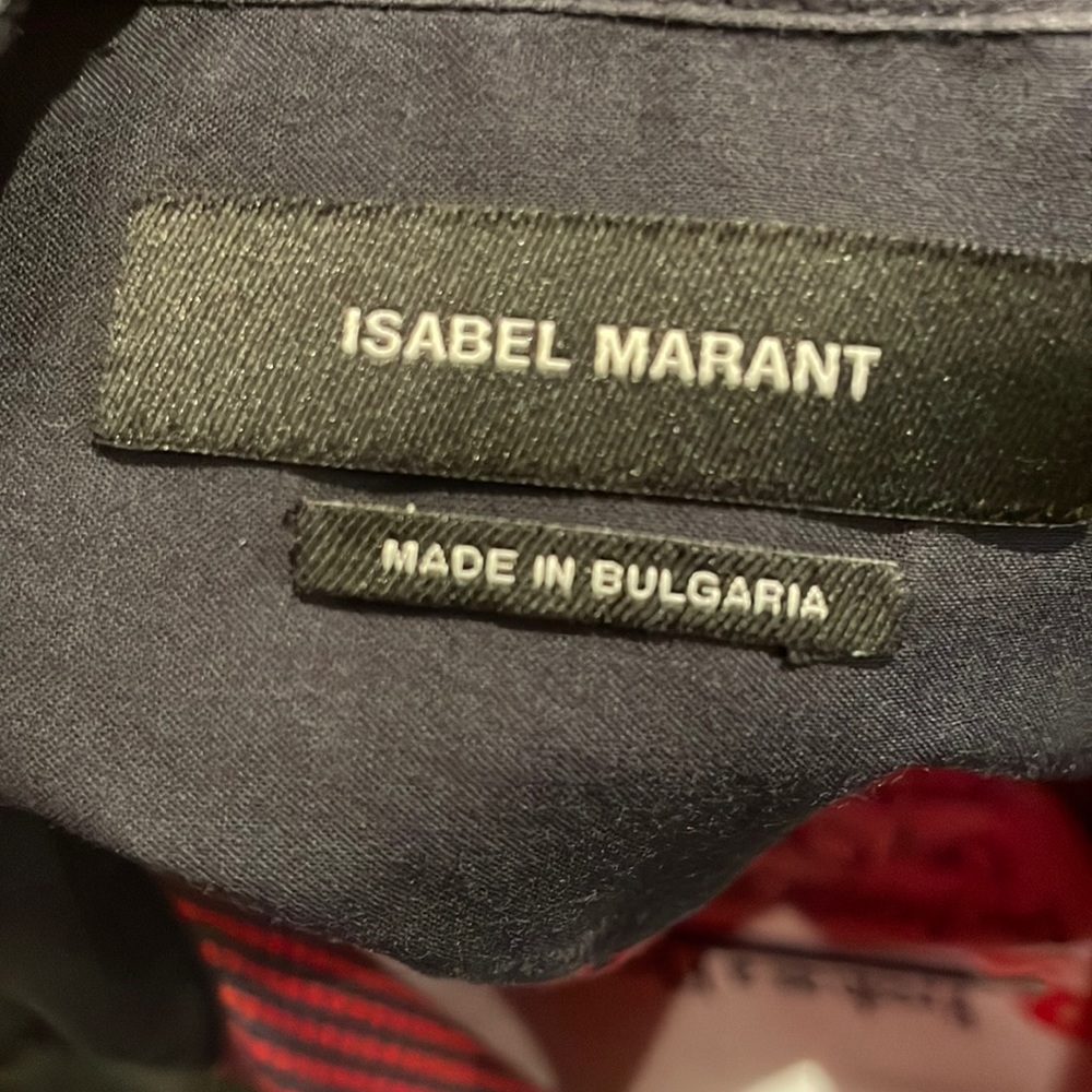 Isabel Marant Cap sleeve blouse